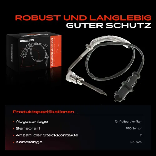 Sensor, Abgastemperatur Frankberg 5481FB0011707 Bild Sensor, Abgastemperatur Frankberg 5481FB0011707