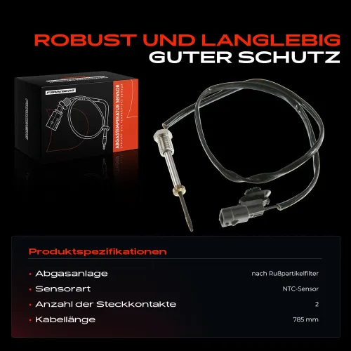 Sensor, Abgastemperatur Frankberg 5481FB0011709 Bild Sensor, Abgastemperatur Frankberg 5481FB0011709