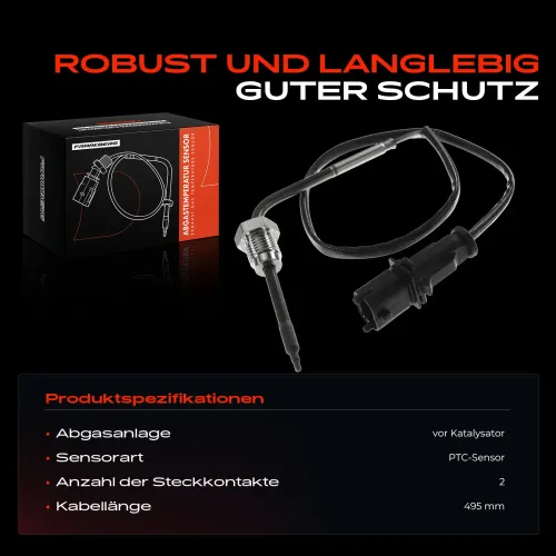 Sensor, Abgastemperatur Frankberg 5481FB0011727 Bild Sensor, Abgastemperatur Frankberg 5481FB0011727