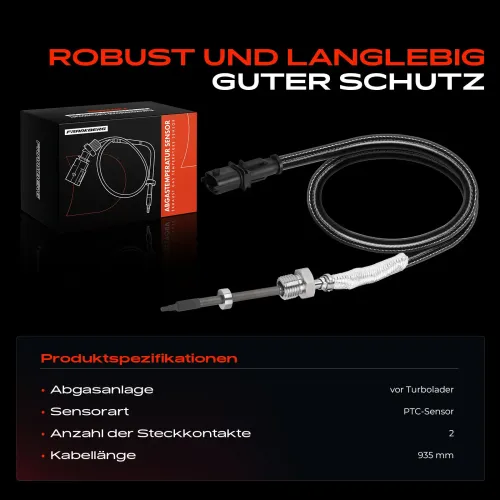 Sensor, Abgastemperatur Frankberg 5481FB0011733 Bild Sensor, Abgastemperatur Frankberg 5481FB0011733