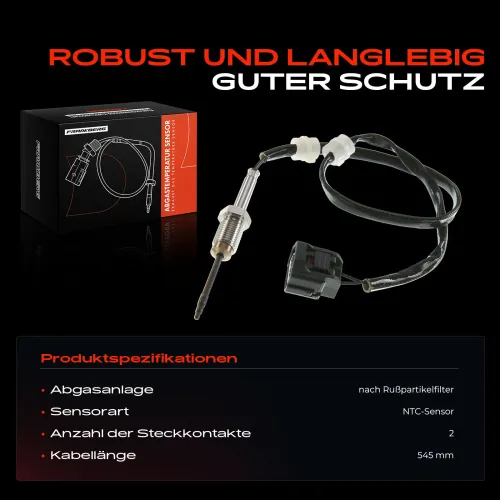 Sensor, Abgastemperatur Frankberg 5481FB0011737 Bild Sensor, Abgastemperatur Frankberg 5481FB0011737