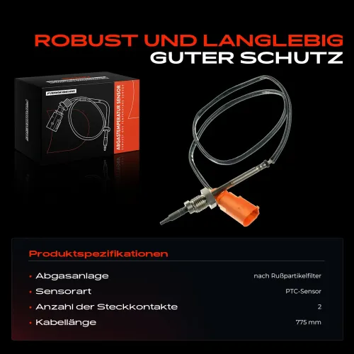 Sensor, Abgastemperatur Frankberg 5481FB0011764 Bild Sensor, Abgastemperatur Frankberg 5481FB0011764