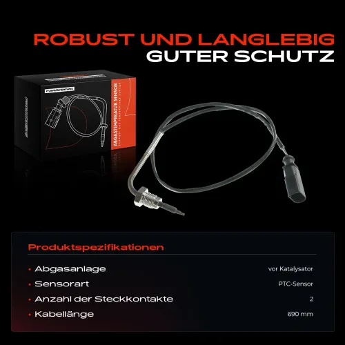 Sensor, Abgastemperatur Frankberg 5481FB0011790 Bild Sensor, Abgastemperatur Frankberg 5481FB0011790