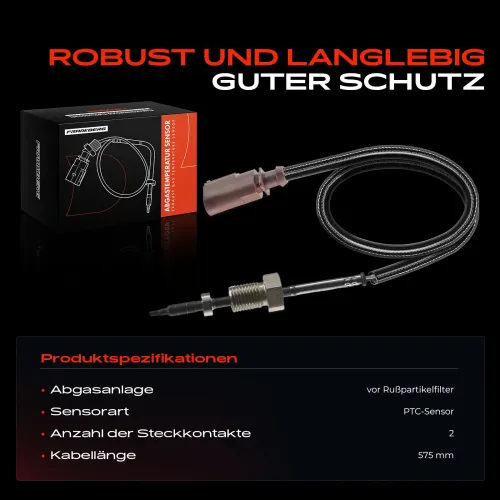 Sensor, Abgastemperatur Frankberg 5481FB0011800 Bild Sensor, Abgastemperatur Frankberg 5481FB0011800