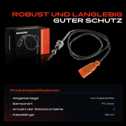 Sensor, Abgastemperatur Frankberg 5481FB0011810 Bild Sensor, Abgastemperatur Frankberg 5481FB0011810