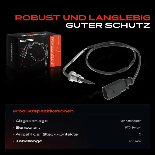 Sensor, Abgastemperatur Frankberg 5481FB0011814 Bild Sensor, Abgastemperatur Frankberg 5481FB0011814