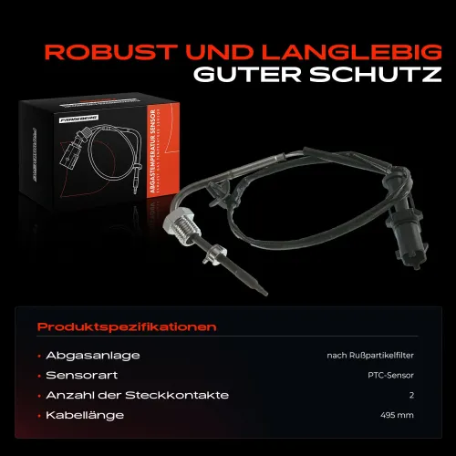 Sensor, Abgastemperatur Frankberg 5481FB0011816 Bild Sensor, Abgastemperatur Frankberg 5481FB0011816