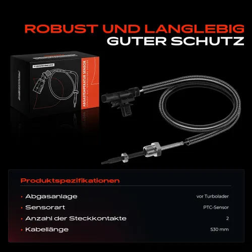 Sensor, Abgastemperatur Frankberg 5481FB0011826 Bild Sensor, Abgastemperatur Frankberg 5481FB0011826