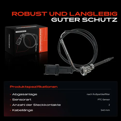 Sensor, Abgastemperatur Frankberg 5481FB0011841 Bild Sensor, Abgastemperatur Frankberg 5481FB0011841