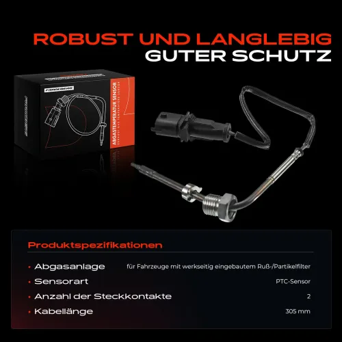 Sensor, Abgastemperatur Frankberg 5481FB0011842 Bild Sensor, Abgastemperatur Frankberg 5481FB0011842