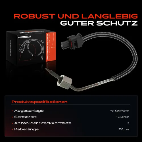 Sensor, Abgastemperatur Frankberg 5481FB0011851 Bild Sensor, Abgastemperatur Frankberg 5481FB0011851