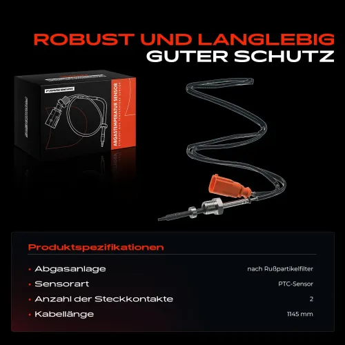 Sensor, Abgastemperatur Frankberg 5481FB0011869 Bild Sensor, Abgastemperatur Frankberg 5481FB0011869