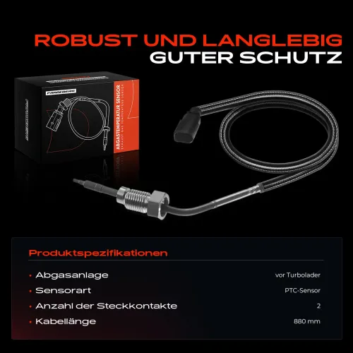 Sensor, Abgastemperatur Frankberg 5481FB0011895 Bild Sensor, Abgastemperatur Frankberg 5481FB0011895