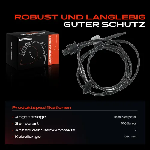 Sensor, Abgastemperatur Frankberg 5481FB0011920 Bild Sensor, Abgastemperatur Frankberg 5481FB0011920