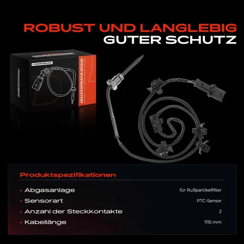 Sensor, Abgastemperatur Frankberg 5481FB0011973 Bild Sensor, Abgastemperatur Frankberg 5481FB0011973