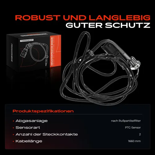 Sensor, Abgastemperatur Frankberg 5481FB0011980 Bild Sensor, Abgastemperatur Frankberg 5481FB0011980