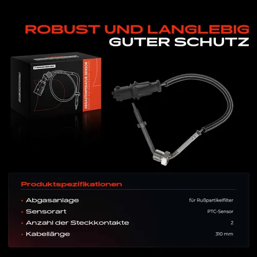 Sensor, Abgastemperatur Frankberg 5481FB0011985 Bild Sensor, Abgastemperatur Frankberg 5481FB0011985