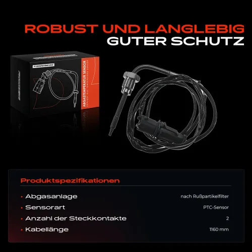 Sensor, Abgastemperatur Frankberg 5481FB0011987 Bild Sensor, Abgastemperatur Frankberg 5481FB0011987