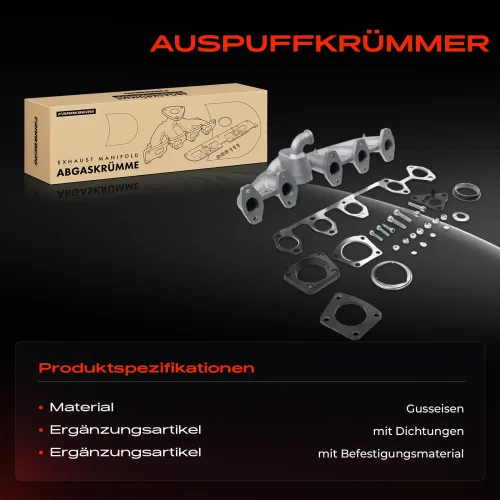 Krümmer, Abgasanlage Frankberg 5481FB0011997 Bild Krümmer, Abgasanlage Frankberg 5481FB0011997