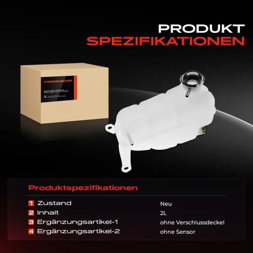 Ausgleichsbehälter, Kühlmittel Frankberg 5481FB0012015 Bild Ausgleichsbehälter, Kühlmittel Frankberg 5481FB0012015