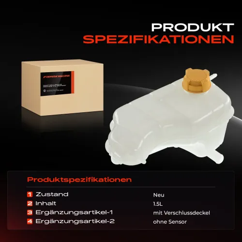 Ausgleichsbehälter, Kühlmittel Frankberg 5481FB0012023 Bild Ausgleichsbehälter, Kühlmittel Frankberg 5481FB0012023