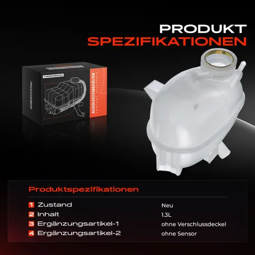 Ausgleichsbehälter, Kühlmittel Frankberg 5481FB0012043 Bild Ausgleichsbehälter, Kühlmittel Frankberg 5481FB0012043