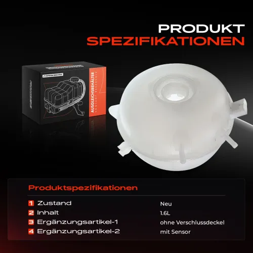 Ausgleichsbehälter, Kühlmittel Frankberg 5481FB0012076 Bild Ausgleichsbehälter, Kühlmittel Frankberg 5481FB0012076