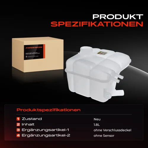 Ausgleichsbehälter, Kühlmittel Frankberg 5481FB0012102 Bild Ausgleichsbehälter, Kühlmittel Frankberg 5481FB0012102