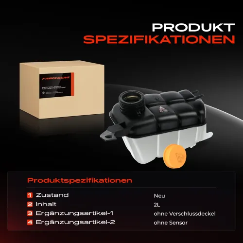 Ausgleichsbehälter, Kühlmittel Frankberg 5481FB0012103 Bild Ausgleichsbehälter, Kühlmittel Frankberg 5481FB0012103