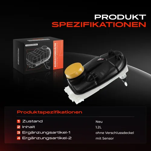 Ausgleichsbehälter, Kühlmittel Frankberg 5481FB0012110 Bild Ausgleichsbehälter, Kühlmittel Frankberg 5481FB0012110