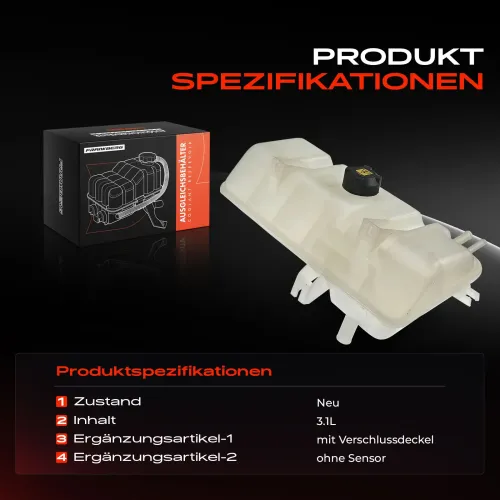 Ausgleichsbehälter, Kühlmittel Frankberg 5481FB0012129 Bild Ausgleichsbehälter, Kühlmittel Frankberg 5481FB0012129