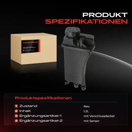 Ausgleichsbehälter, Kühlmittel Frankberg 5481FB0012131 Bild Ausgleichsbehälter, Kühlmittel Frankberg 5481FB0012131