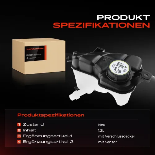Ausgleichsbehälter, Kühlmittel Frankberg 5481FB0012149 Bild Ausgleichsbehälter, Kühlmittel Frankberg 5481FB0012149