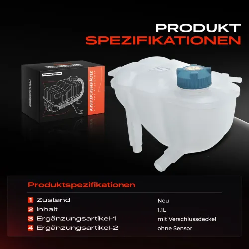 Ausgleichsbehälter, Kühlmittel Frankberg 5481FB0012215 Bild Ausgleichsbehälter, Kühlmittel Frankberg 5481FB0012215