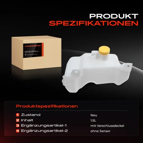 Ausgleichsbehälter, Kühlmittel Frankberg 5481FB0012252 Bild Ausgleichsbehälter, Kühlmittel Frankberg 5481FB0012252