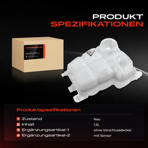 Ausgleichsbehälter, Kühlmittel Frankberg 5481FB0012258 Bild Ausgleichsbehälter, Kühlmittel Frankberg 5481FB0012258