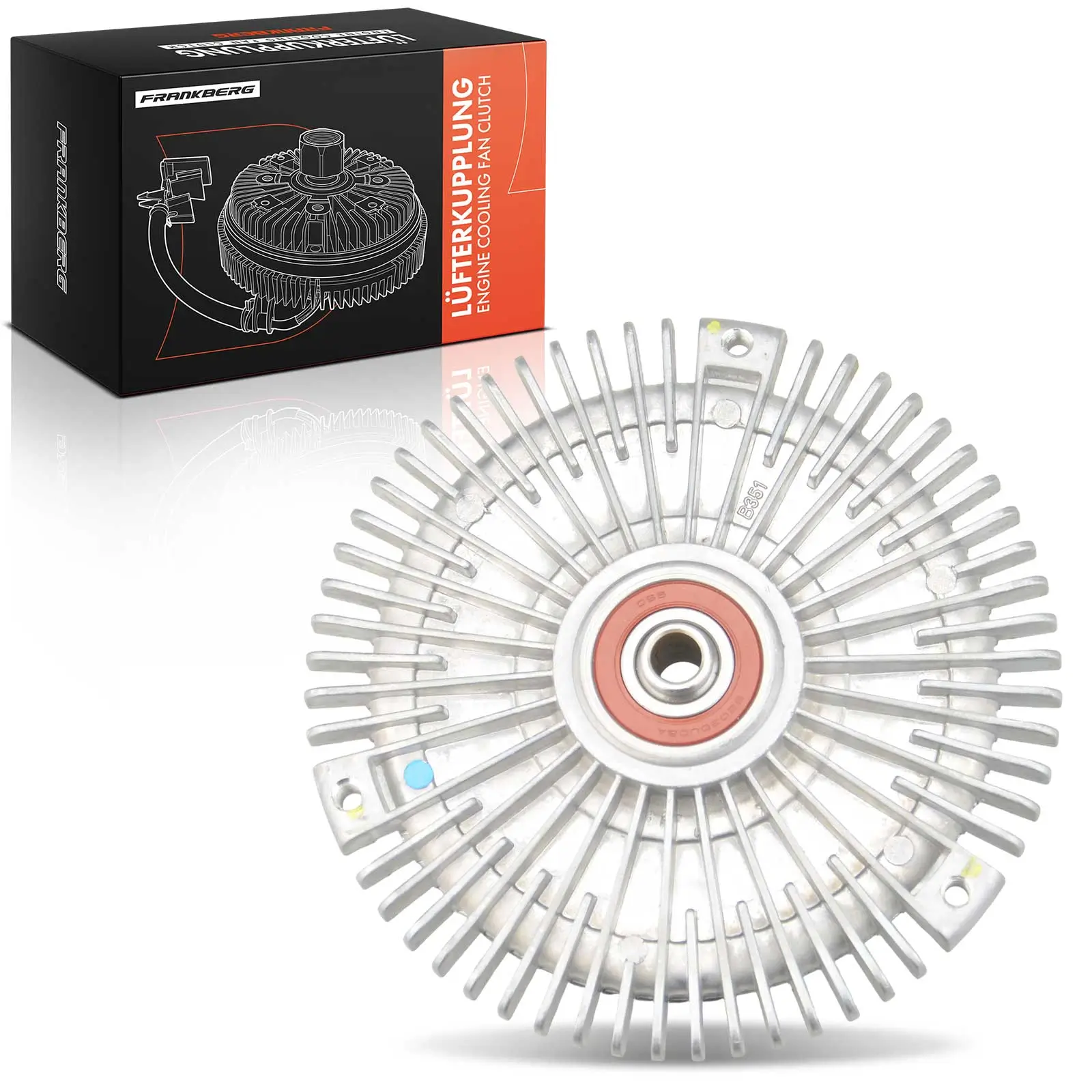 Kupplung, Kühlerlüfter Frankberg 5481FB0012407