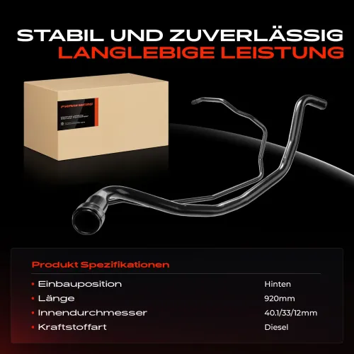 Einfüllstutzen, Kraftstofftank Frankberg 5481FB0012452 Bild Einfüllstutzen, Kraftstofftank Frankberg 5481FB0012452