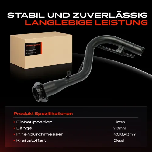 Einfüllstutzen, Kraftstofftank Frankberg 5481FB0012456 Bild Einfüllstutzen, Kraftstofftank Frankberg 5481FB0012456