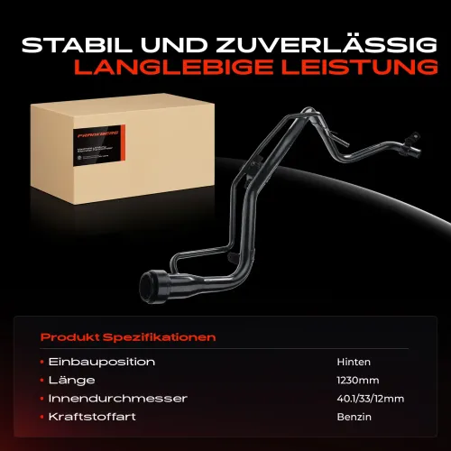 Einfüllstutzen, Kraftstofftank Frankberg 5481FB0012457 Bild Einfüllstutzen, Kraftstofftank Frankberg 5481FB0012457