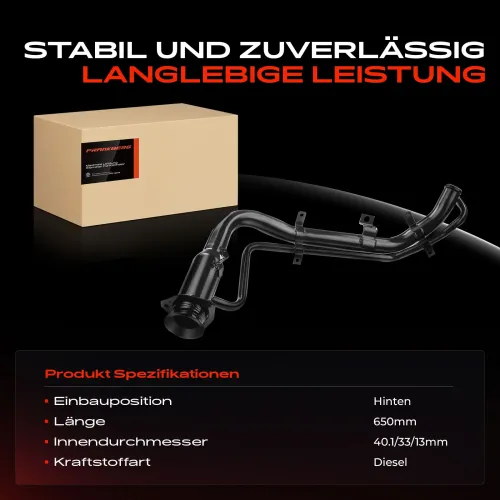 Einfüllstutzen, Kraftstofftank Frankberg 5481FB0012458 Bild Einfüllstutzen, Kraftstofftank Frankberg 5481FB0012458