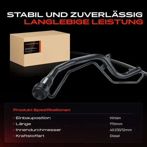 Einfüllstutzen, Kraftstofftank Frankberg 5481FB0012460 Bild Einfüllstutzen, Kraftstofftank Frankberg 5481FB0012460