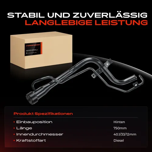 Einfüllstutzen, Kraftstofftank Frankberg 5481FB0012462 Bild Einfüllstutzen, Kraftstofftank Frankberg 5481FB0012462