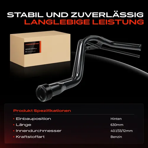 Einfüllstutzen, Kraftstofftank Frankberg 5481FB0012470 Bild Einfüllstutzen, Kraftstofftank Frankberg 5481FB0012470