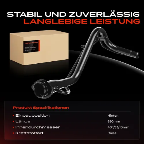 Einfüllstutzen, Kraftstofftank hinten Frankberg 5481FB0012479 Bild Einfüllstutzen, Kraftstofftank hinten Frankberg 5481FB0012479