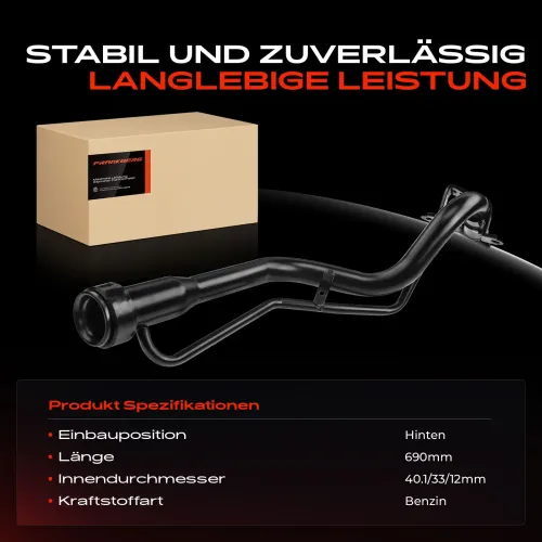 Einfüllstutzen, Kraftstofftank Frankberg 5481FB0012496 Bild Einfüllstutzen, Kraftstofftank Frankberg 5481FB0012496