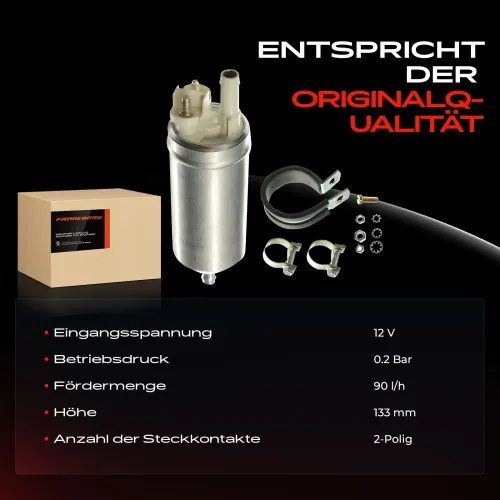 Kraftstoffpumpe 12 V Frankberg 5481FB0012646 Bild Kraftstoffpumpe 12 V Frankberg 5481FB0012646