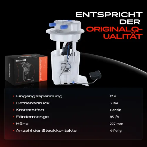 Kraftstoffpumpe 12 V im Kraftstofftank Frankberg 5481FB0012652 Bild Kraftstoffpumpe 12 V im Kraftstofftank Frankberg 5481FB0012652