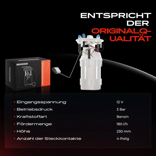 Kraftstoffpumpe 12 V Frankberg 5481FB0012653 Bild Kraftstoffpumpe 12 V Frankberg 5481FB0012653