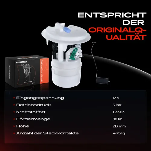 Kraftstoffpumpe 12 V Frankberg 5481FB0012655 Bild Kraftstoffpumpe 12 V Frankberg 5481FB0012655
